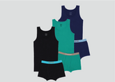 Men Plain Underwear Set Pack Of 3